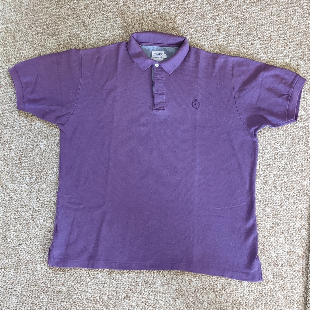 Chaps by Ralph Lauren Purple Polo